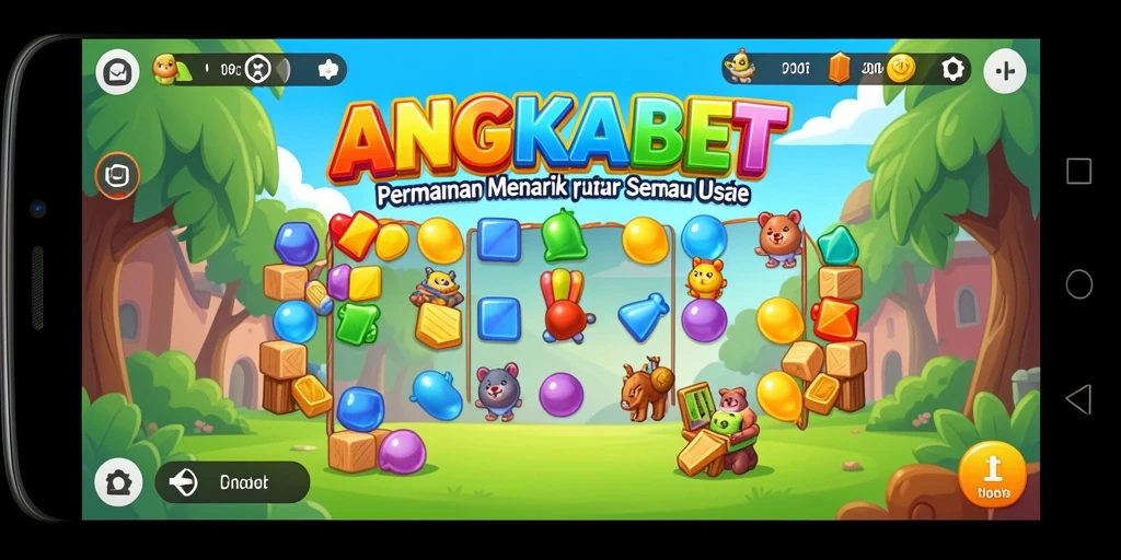Menampilkan gameplay seru dari ANGKABET dengan berbagai teka-teki menarik.