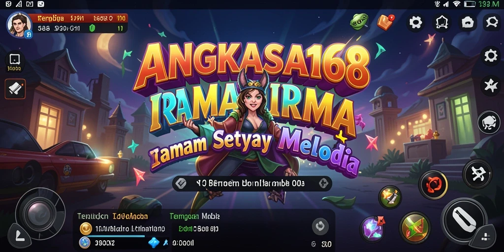 Tangkapan layar gameplay ANGKASA168 menampilkan interaksi pengguna dengan musik.