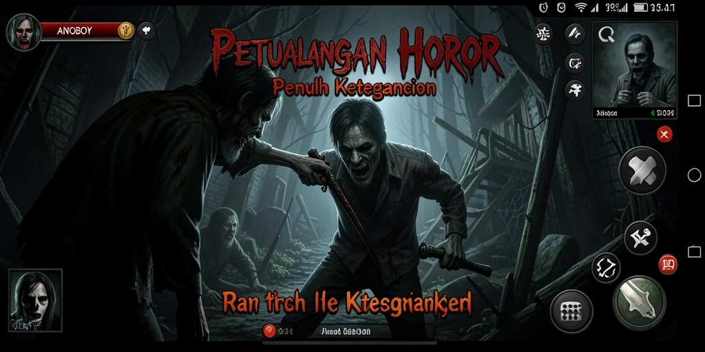 Gameplay seram ANOBOY yang penuh ketegangan dan misteri.