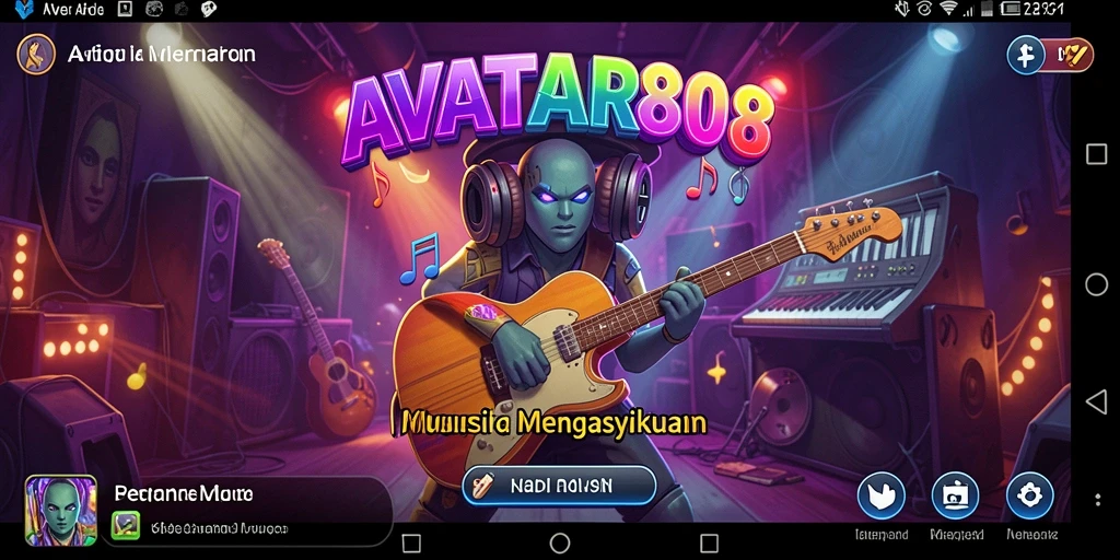 Tangkapan layar dari gameplay <strong>AVATAR808</strong> yang memukau dan interaktif.