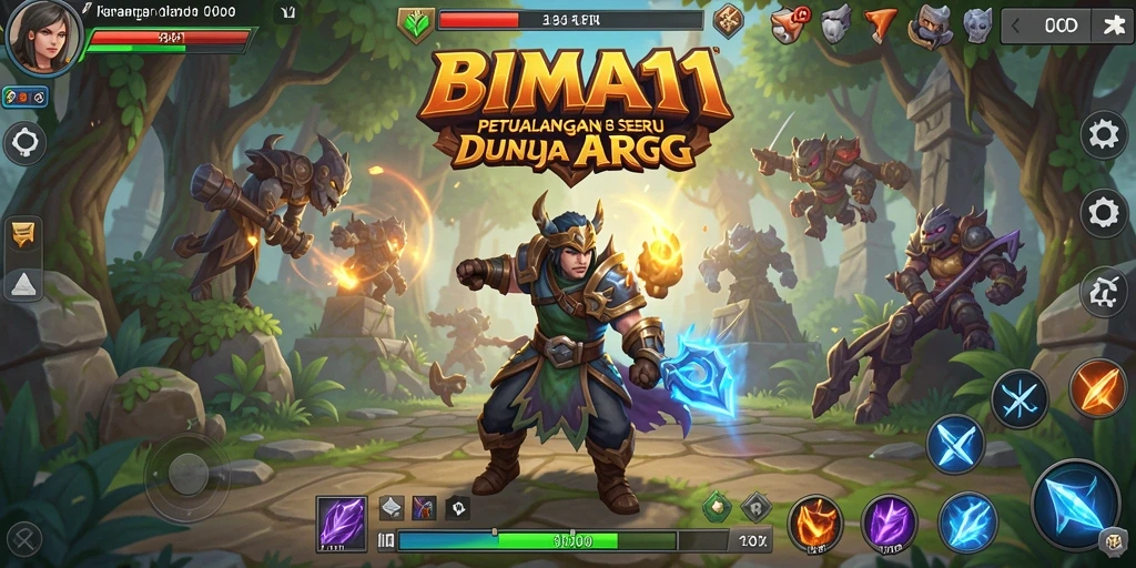 Gameplay seru petualangan ARPG dalam BIMA11.