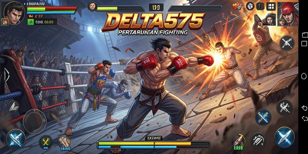 Gameplay DELTA575 dengan aksi Fighting yang mendebarkan.