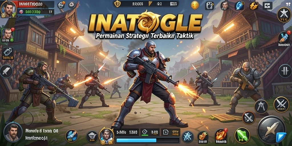 Tampilan gameplay INATOGEL dengan berbagai strategi yang mendebarkan.