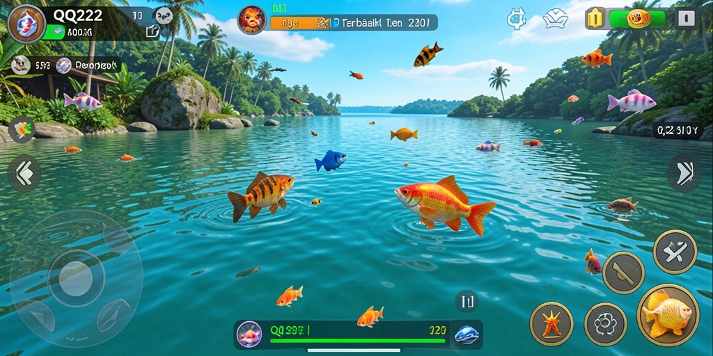 Tangkapan ikan besar di gameplay QQ222 yang mendebarkan.