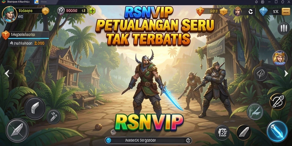Tampilan gameplay RSNVIP yang menarik dan penuh aksi.